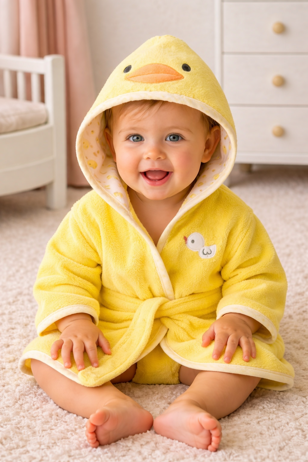 Super Soft & Fluffy Kidz Bathrobe – Premium Comfort with Fine Edges