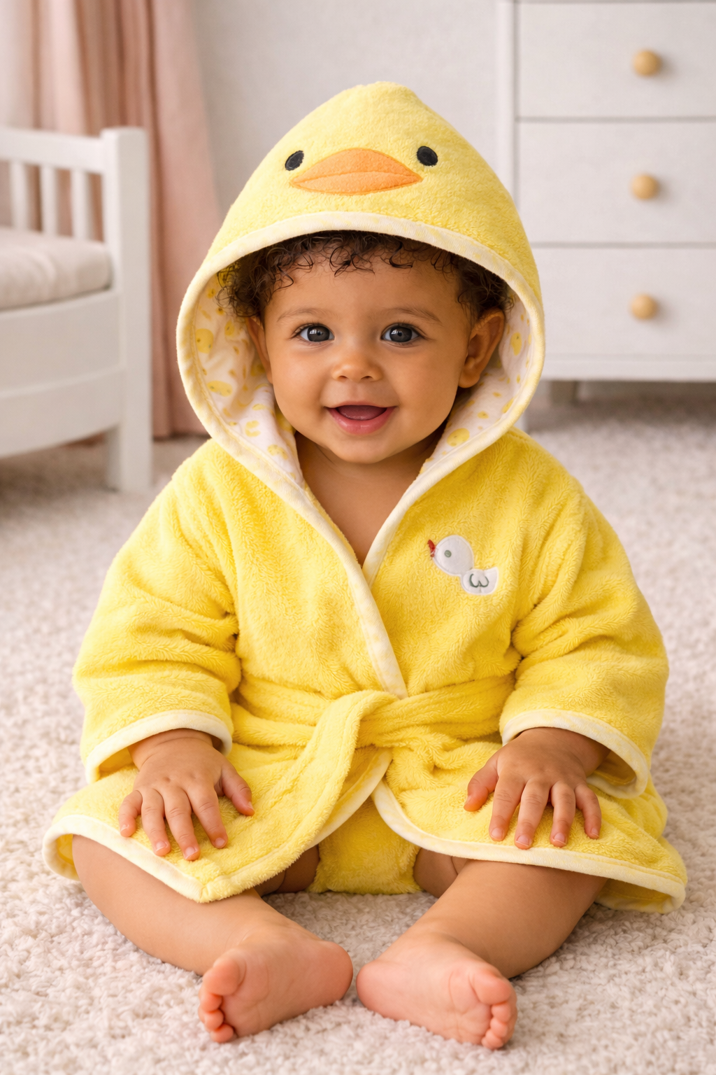 Super Soft & Fluffy Kidz Bathrobe – Premium Comfort with Fine Edges