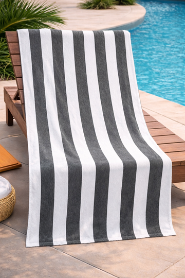 STRIPED DARK GREY