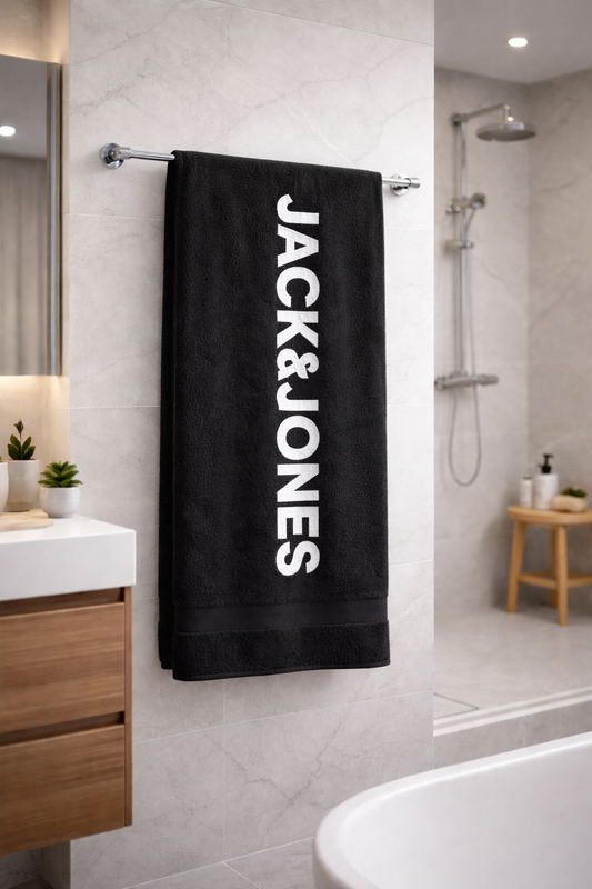 Bath Towel Black