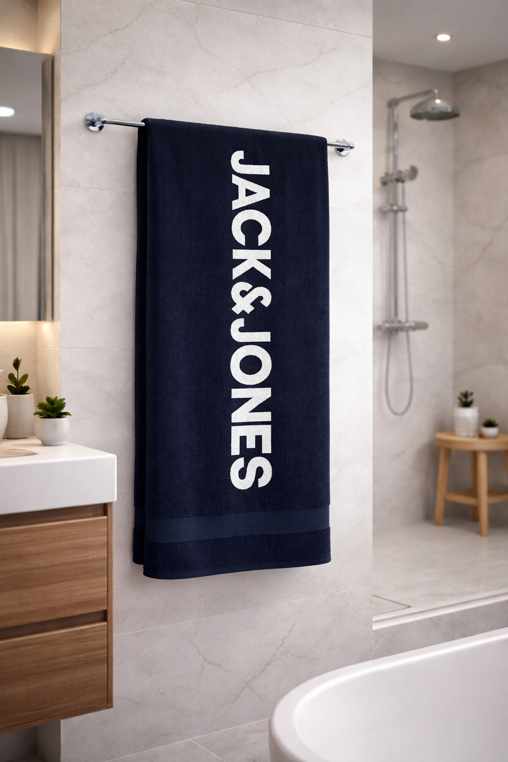 Bath Towel Blue