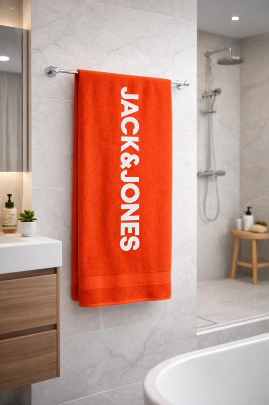 Bath Towel Red