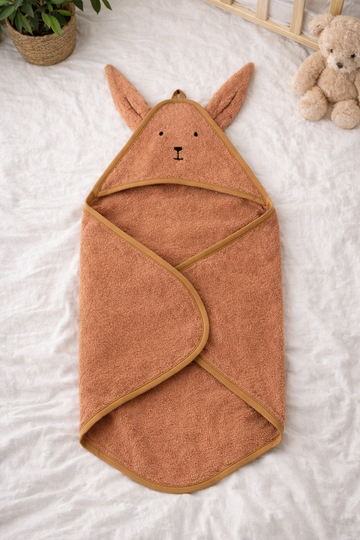 Rabbit Hodded Towel