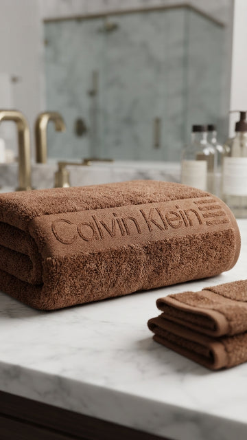 CK Cotton Bath Towel Set Pack of 3 – Soft & Absorbent | 27×54 & 20×40 Inches