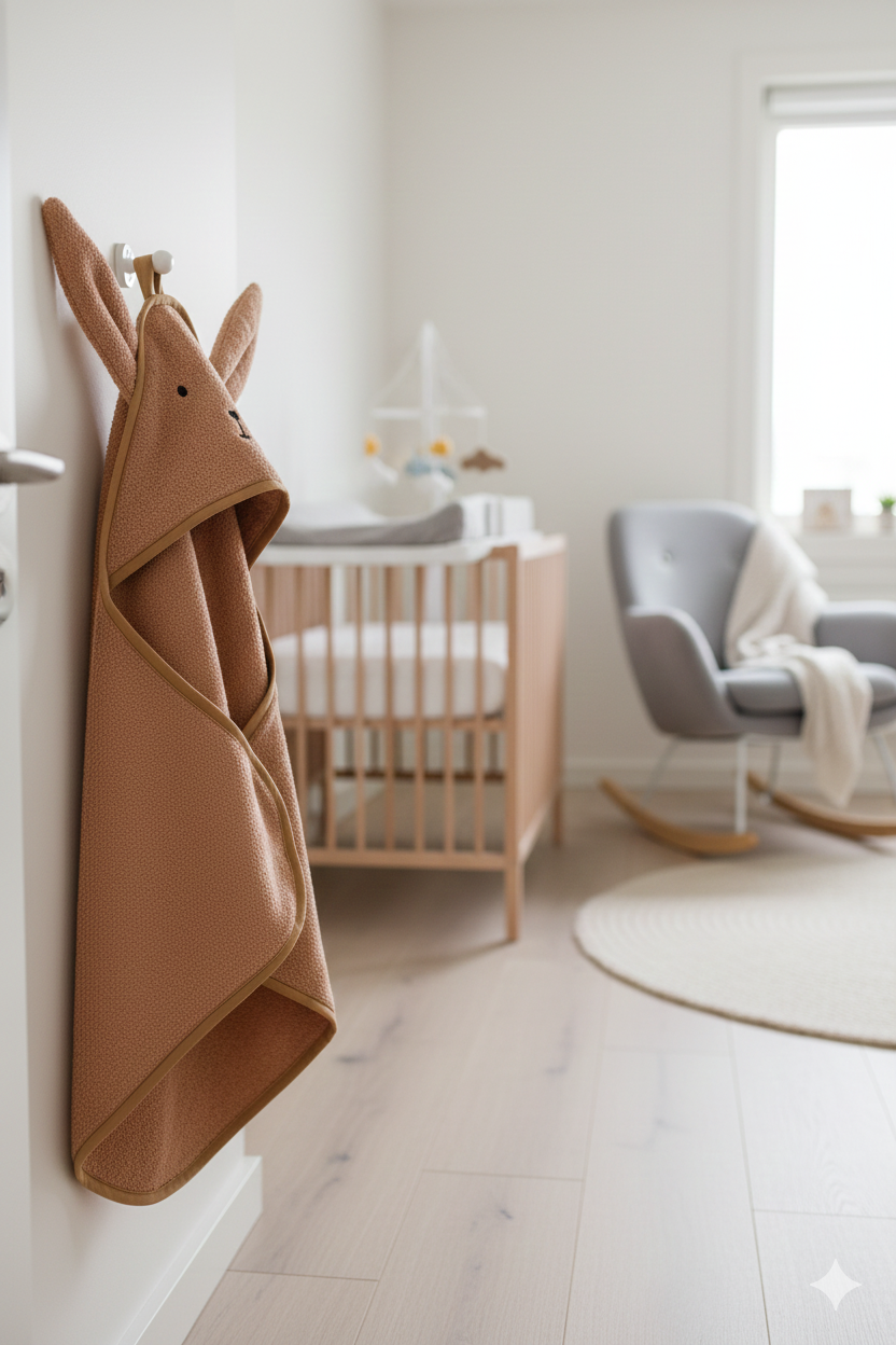 Rabbit Hodded Towel