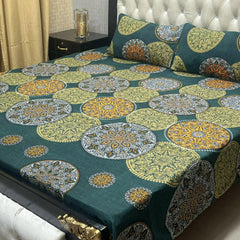 3D CRYSTAL COTTON BEDSHEET