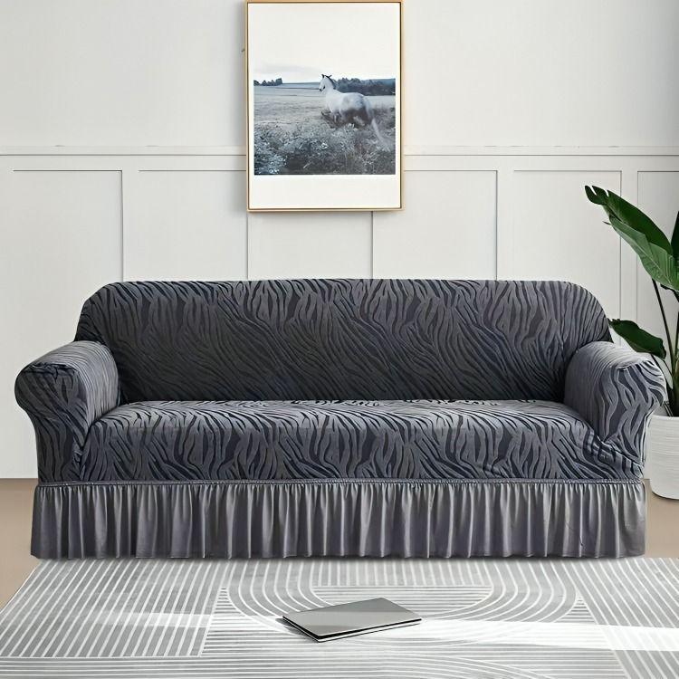 Zebra Stripe Gersey Sofa Covers