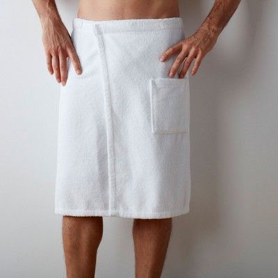 Shower Wrap White