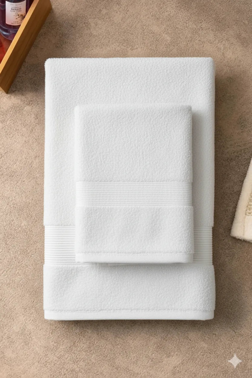 Towel Set (Pack of 2) White