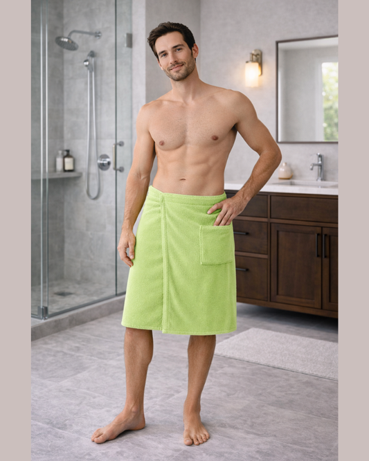 Shower Wrap Light Green