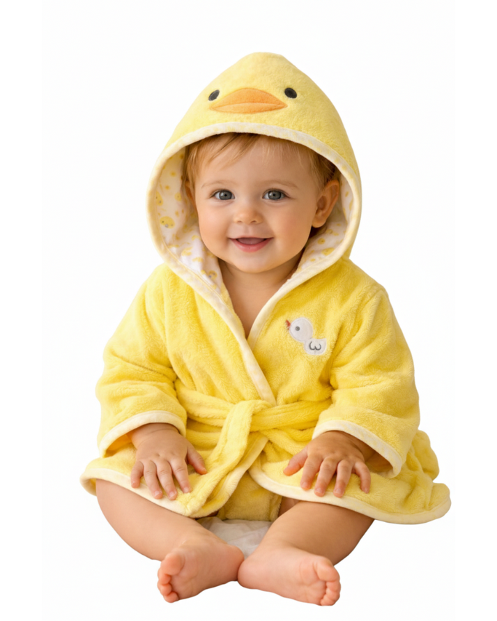 Super Soft & Fluffy Kidz Bathrobe – Premium Comfort with Fine Edges