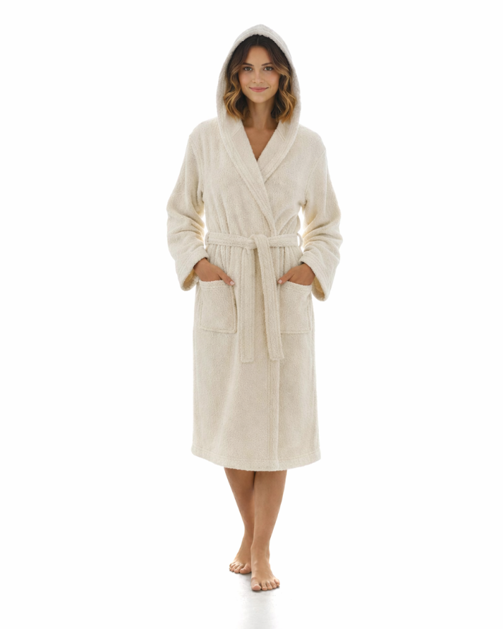WWF Panda Embroidered Bathrobe