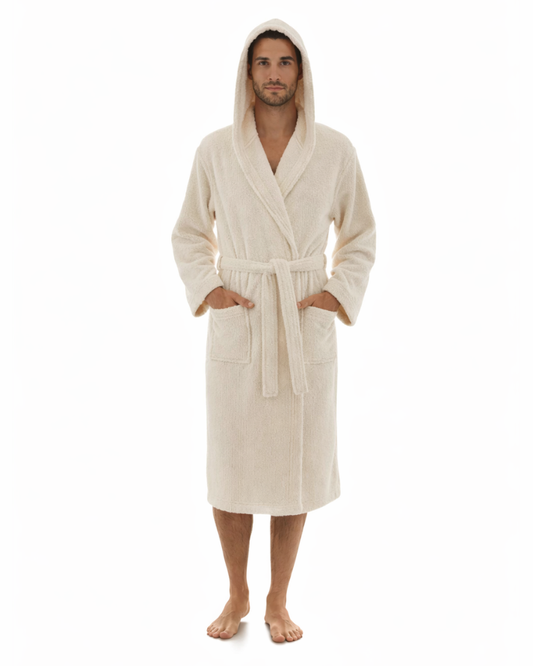 WWF Panda Embroidered Bathrobe