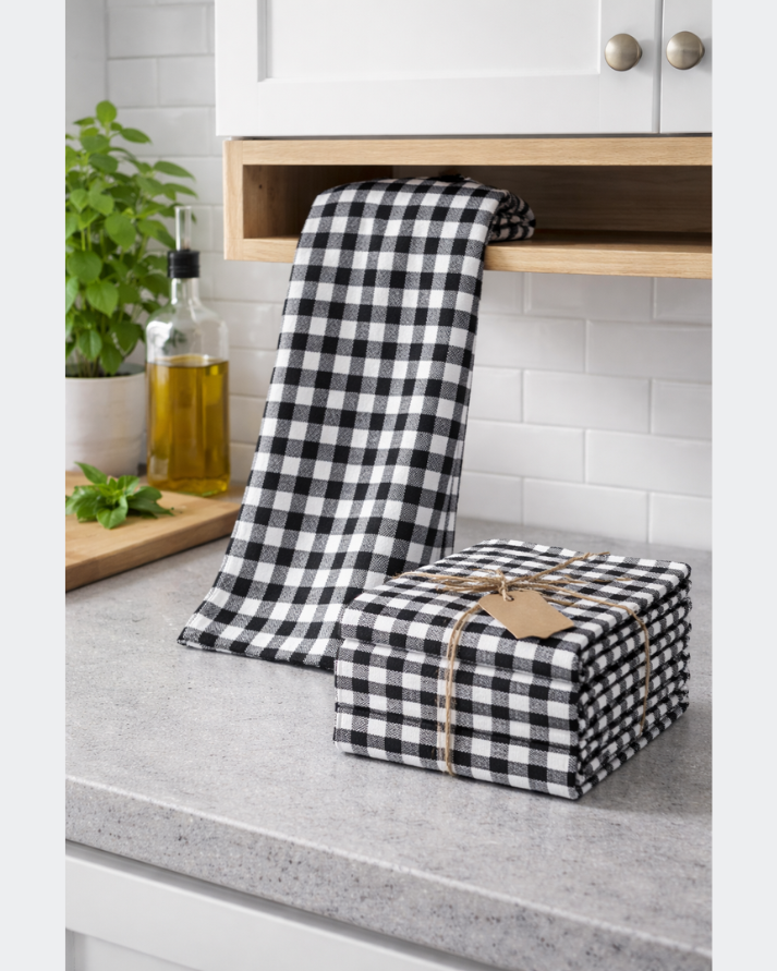Kitchen Towel Black