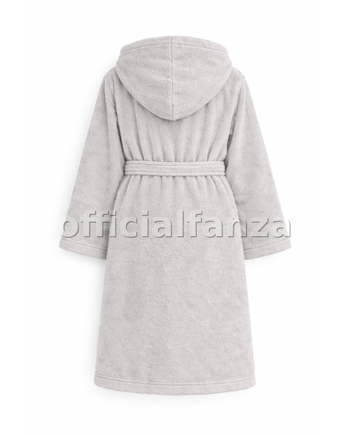 Kids Cotton Velvet Bathrobes(LIGHT GRAY)