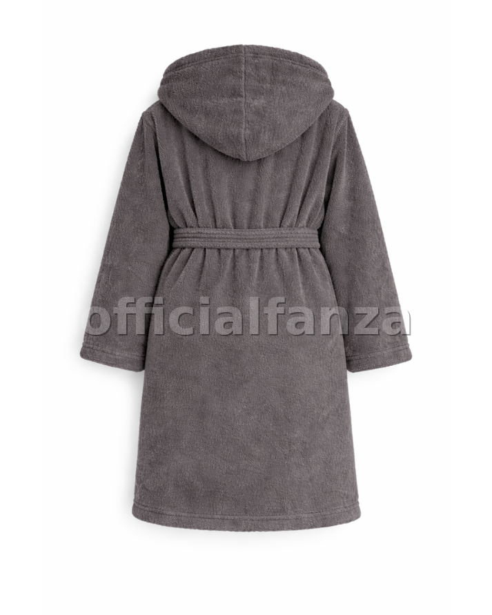 Kids Cotton Velvet Bathrobes(DARK GRAY)