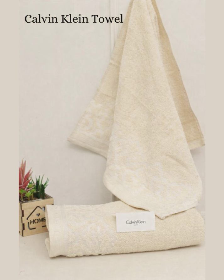 Bath Towel Pack of 2 Export Quality Towel (C.K)