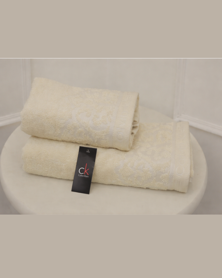 Bath Towel Pack of 2 Export Quality Towel (C.K)