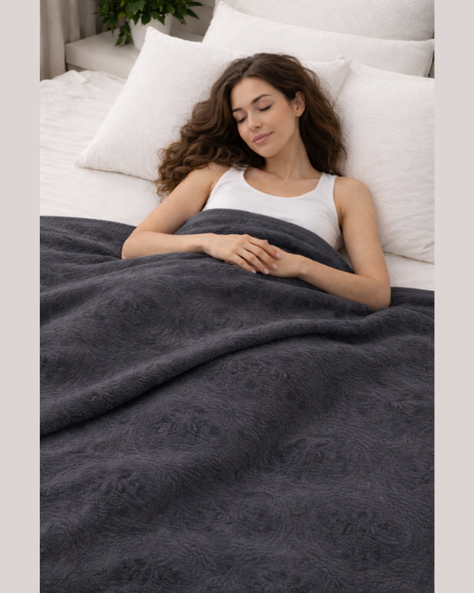 Flees Blanket Dark grey
