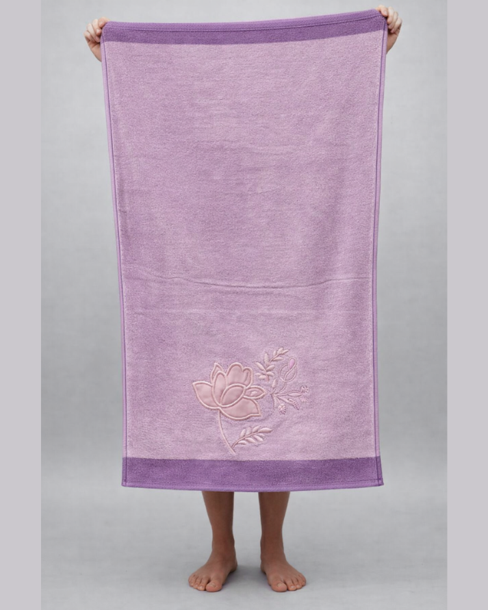 Bath Towel Light Purple(Single Towel)