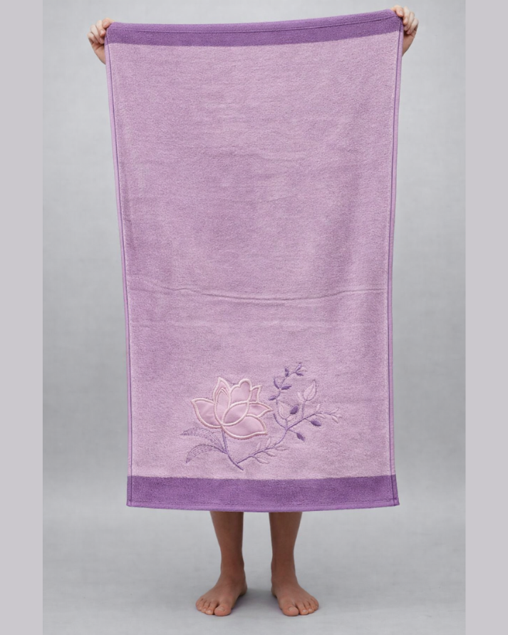 Bath Towel Light Purple(Single Towel)