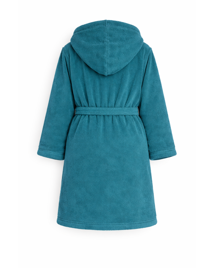 Kids Cotton Velvet Bathrobes(ZINC)