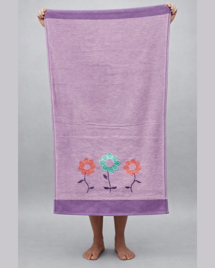 Bath Towel Light Purple(Single Towel)