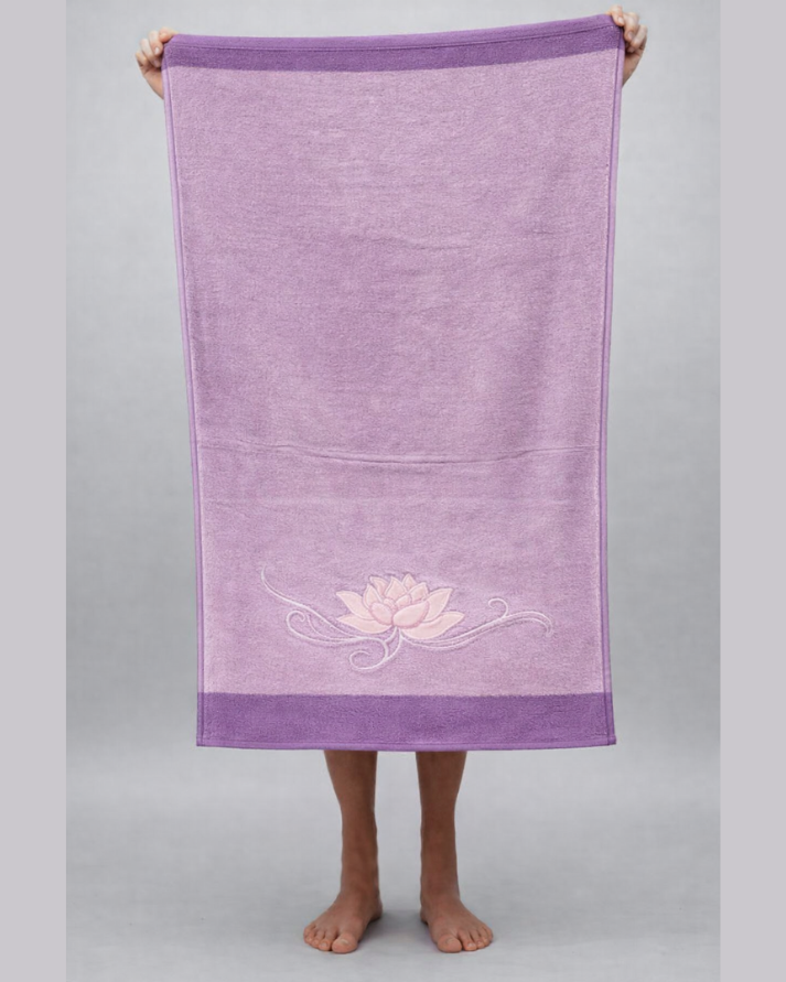 Bath Towel Light Purple(Single Towel)
