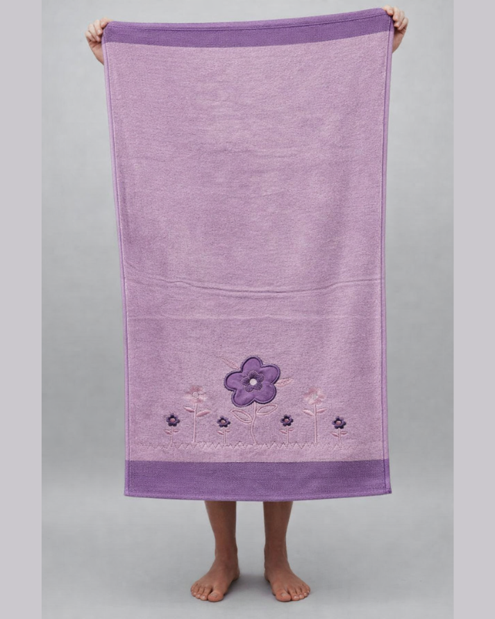 Bath Towel Light Purple(Single Towel)