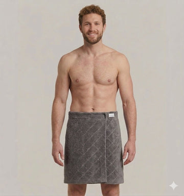 Shower Wrap Gray