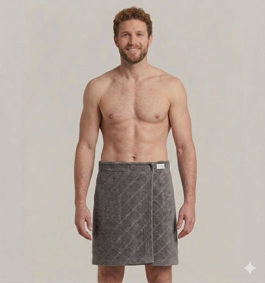 Shower Wrap Gray