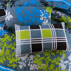 New Arrival 7PC Salonika Cotton Comforter Set by Fanza – King Size - Summer Special - Premium Quality & Multi-Color Prints
