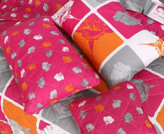 New Arrival 7PC Salonika Cotton Comforter Set by Fanza – King Size - Summer Special - Premium Quality & Multi-Color Prints