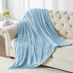 Frozi Plain AC Dyed Funnel Blanket in Coral Fleece