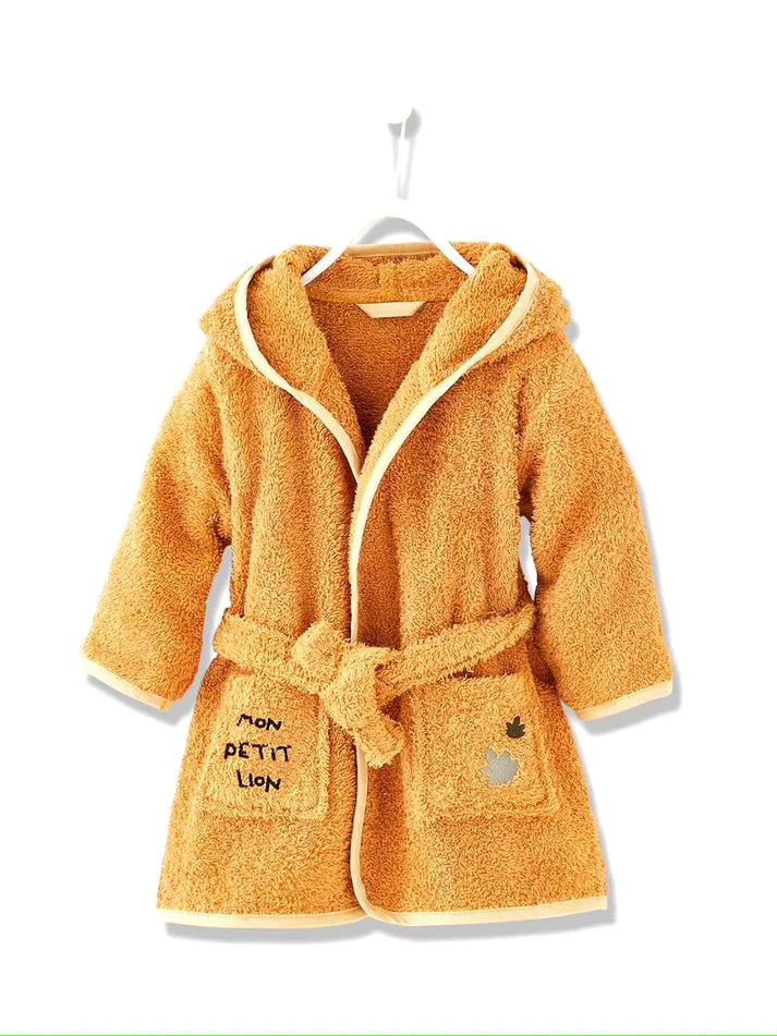 Cub Hooded Baby & Toddler Bathrobe