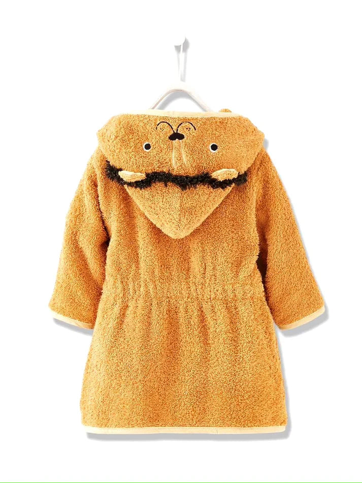 Cub Hooded Baby & Toddler Bathrobe