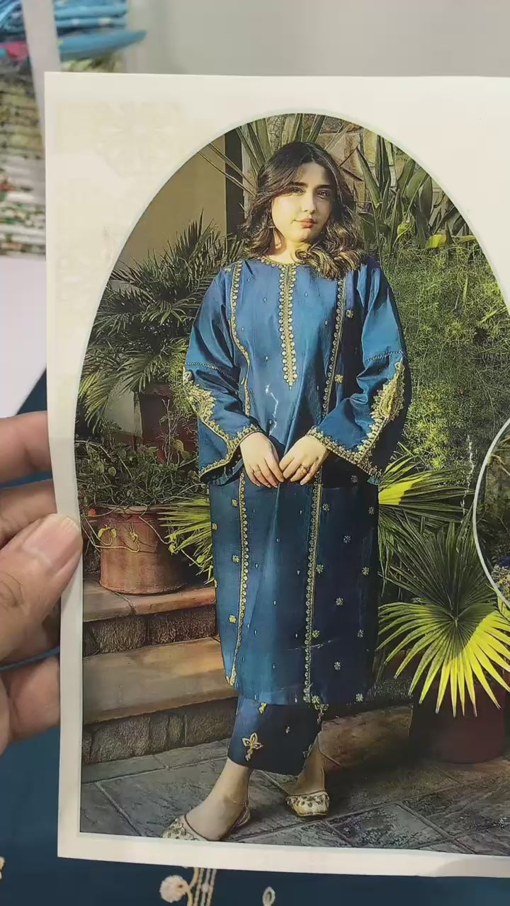 Urge Summer Lawn Collection : Premium Air-Jet Lawn 2-Piece Embroidered Suits