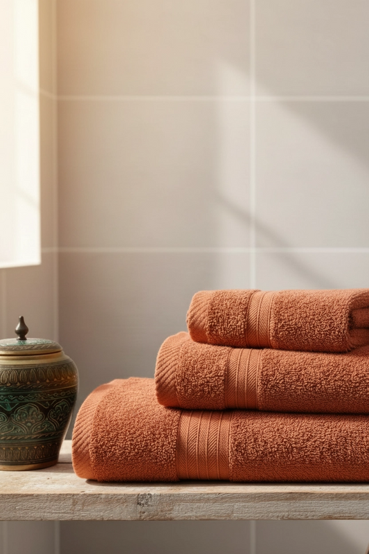 Towel Sets (Pack of 3) 27 x 54 - Orange