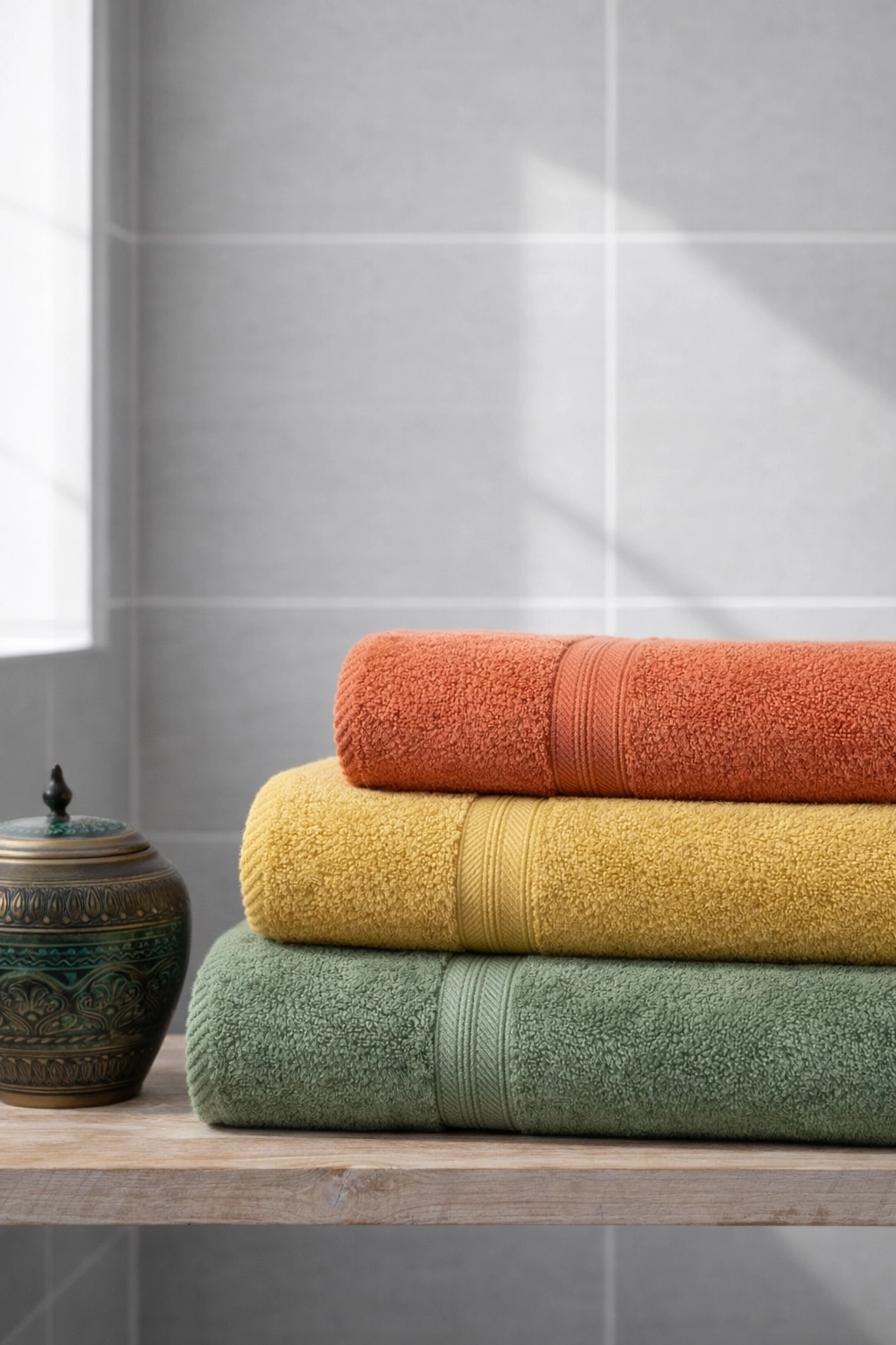 Towel Sets (Pack of 3) 27 x 54 - Multicolor